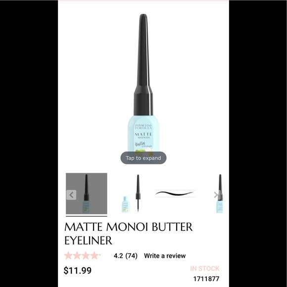New Physicians Formula matte monoi butter eyeliner in black - Picture 6 of 9